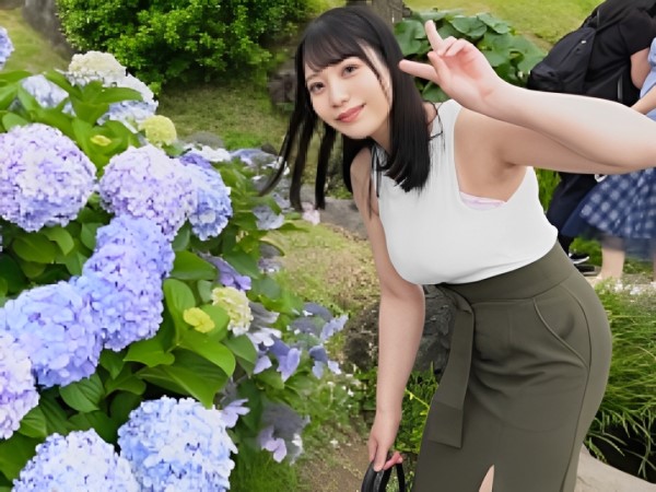 【素人】「あっゴメン…っ…なんかっ…///」腰ヘコ痙攣絶頂で照れ笑いする巨乳美人OL！即イキ雑魚マン生ハメSEXハメ撮り