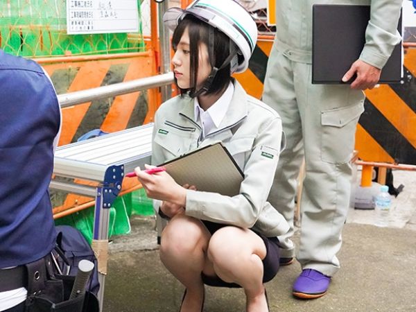 【涼森れむ】「ちんちんずっと勃ってますよ♥」普段厳しい巨乳美人現場監督が欲求不満で誘惑してくるシチュ主観映像！