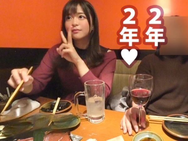 【Fカップ美巨乳JDの敏感ボディ】『ダメ…感じちゃう…』声掛けでGETした女子大生が、ホテルで種付けセックス！敏感なカラダは即2回戦も求め、美巨乳を揺らしながらイキまくる！♡