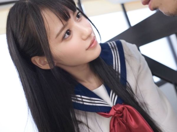 【八掛うみ】「先生気持ちいぃ…♥」ちっぱいスレンダー美少女の教え子と中年教師の禁断職員室内性交！