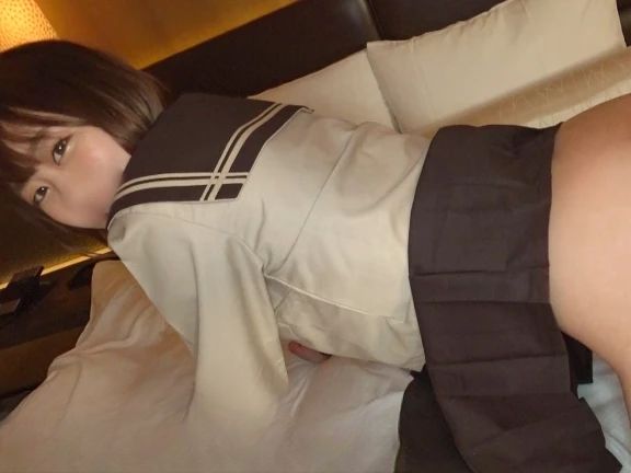 【部活美少女JK】『ダメ…ゴムつけて…』テニスで鍛えた美ボディ女子校生に無許可で生チンポ挿入！エロカワ娘が孕ませ中出しセックスに悶絶♥