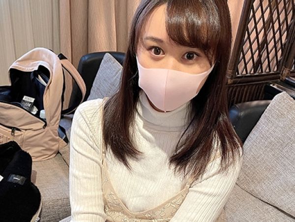 【素人】あどけない雰囲気が漂うハーフ顔のパイパン美女に無許可中出しをキメる2連続膣内射精ハメ撮り！