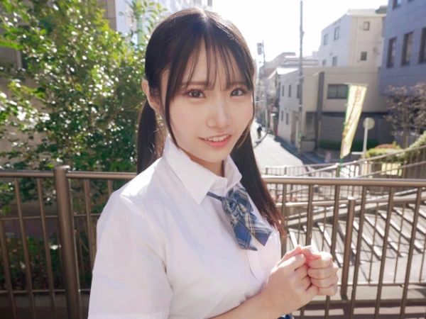 【主観】「挿れたくなってきちゃった♥」からかい上手なパイパン巨乳の制服彼女に猛烈ピストンでイカせまくる連続絶頂セックス！